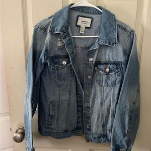Forever 21 Light Blue Jean Jacket